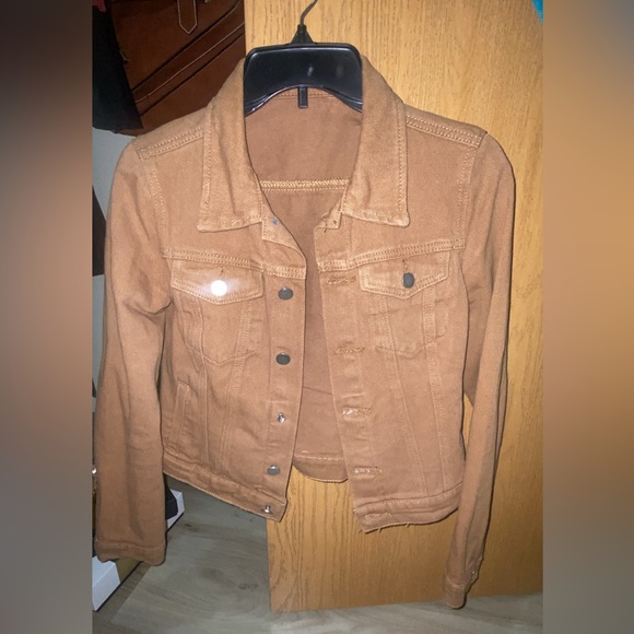 Brown Jean Jacket - Picture 1 of 3